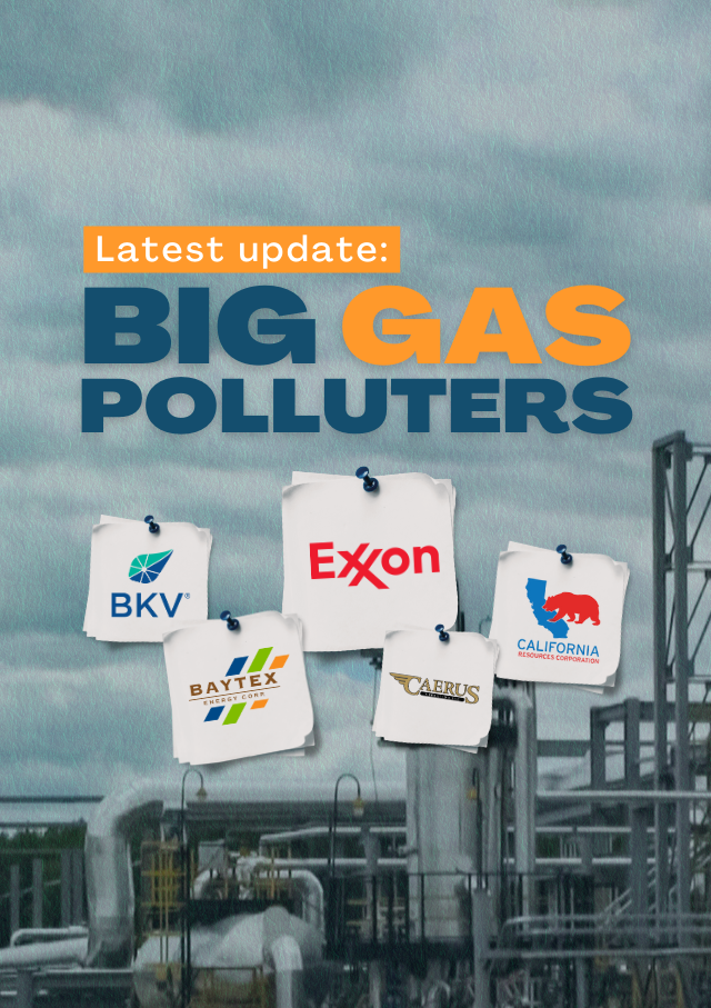 Latest Update: BigGasPolluters